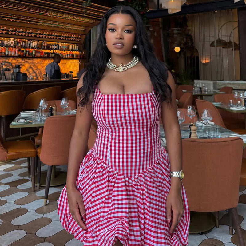 Women's Stripes Printed Dress