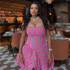 Women's Stripes Printed Dress