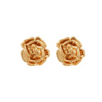 Rose Stainless Steel Stud Earrings