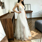 Women's Jacquard Brandy Strap Dress Spring Summer Light Luxury Minority