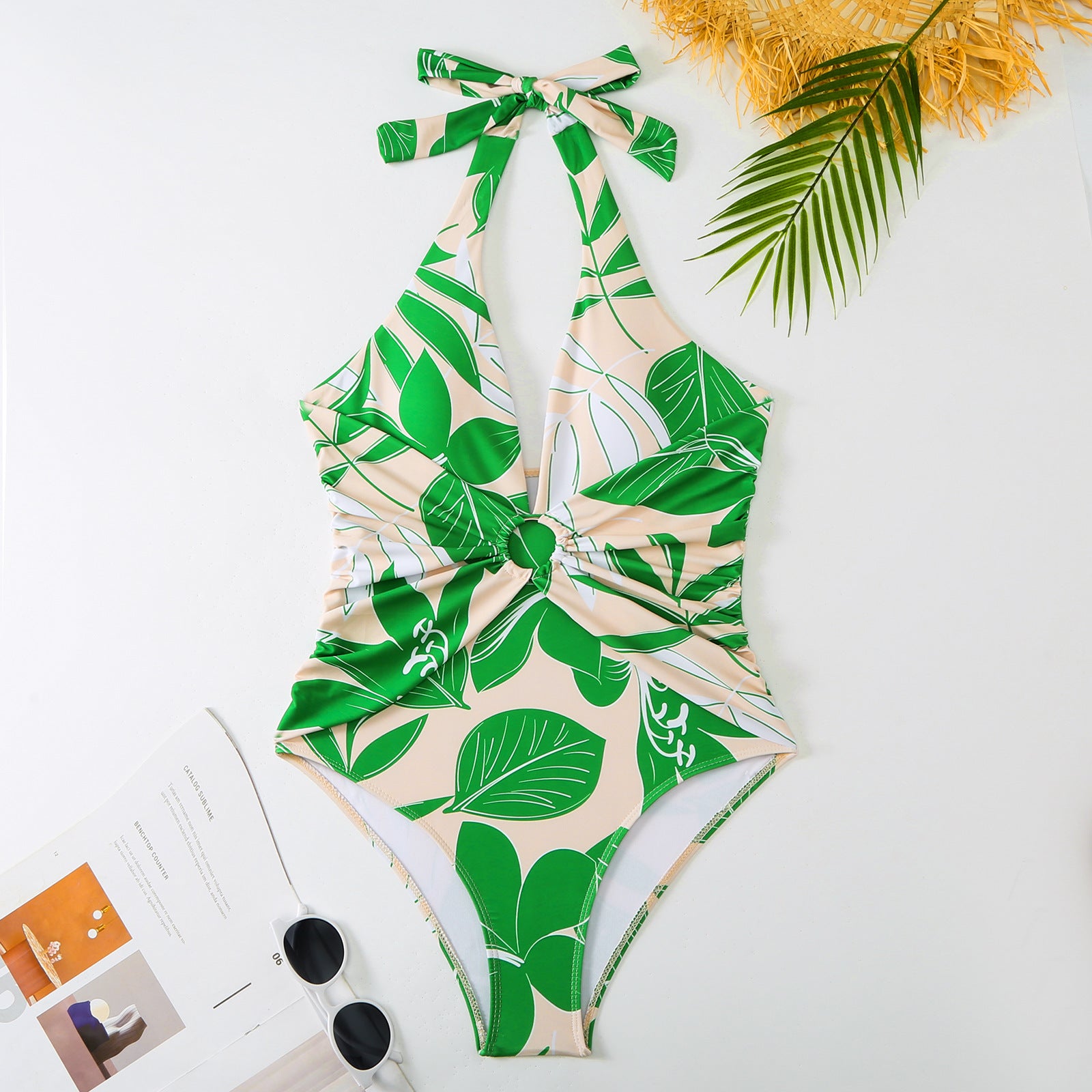 Slimming Retro One-piece Swimwear
