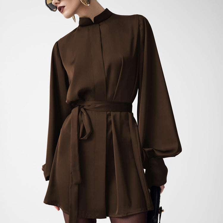Women's Bell-Sleeve Top & Skirt Set