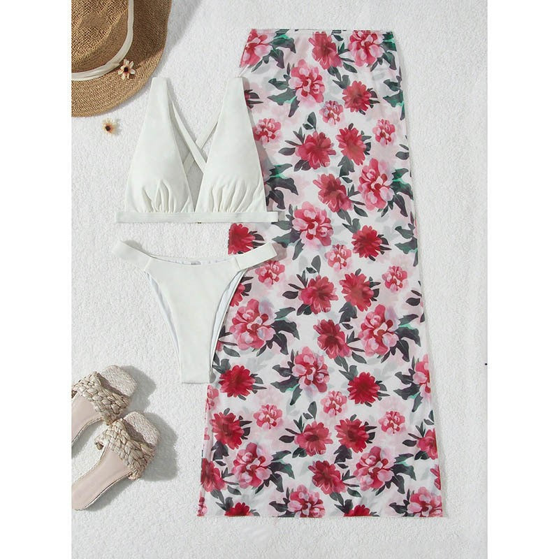 Printed Beach Bikini Swimwear