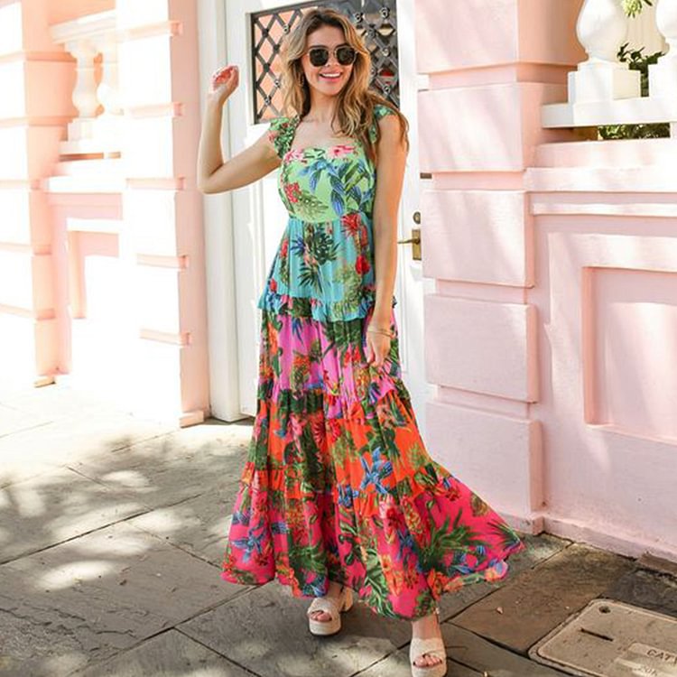 French Flying One-piece Swimwear