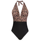 Floral Print One-piece Swimwear