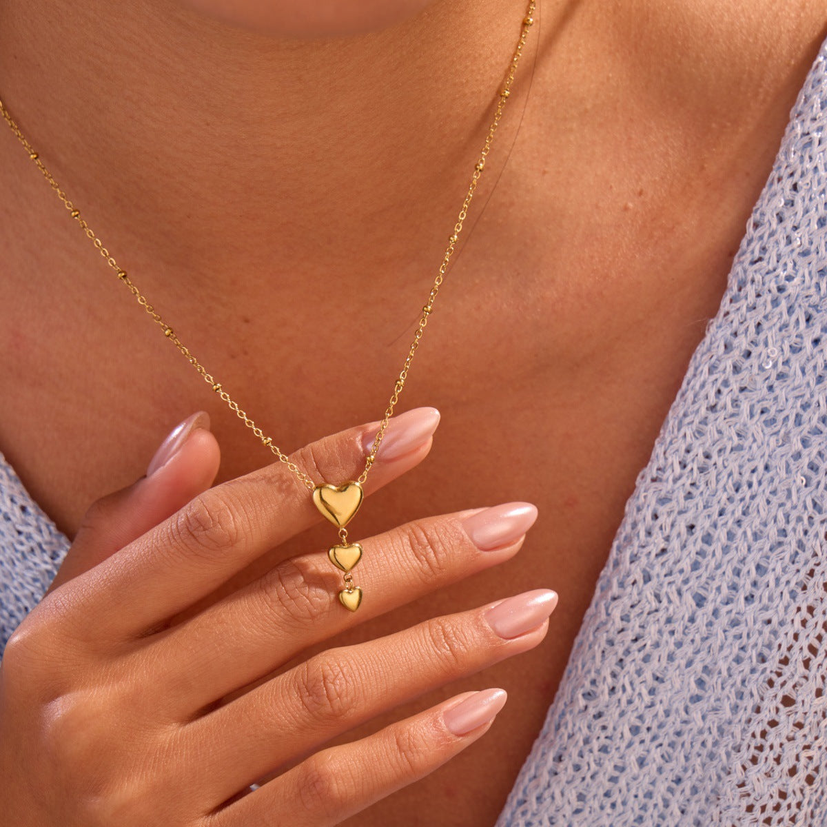Women's Minimal Art Love Necklace