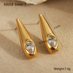 Gold Stud Earrings