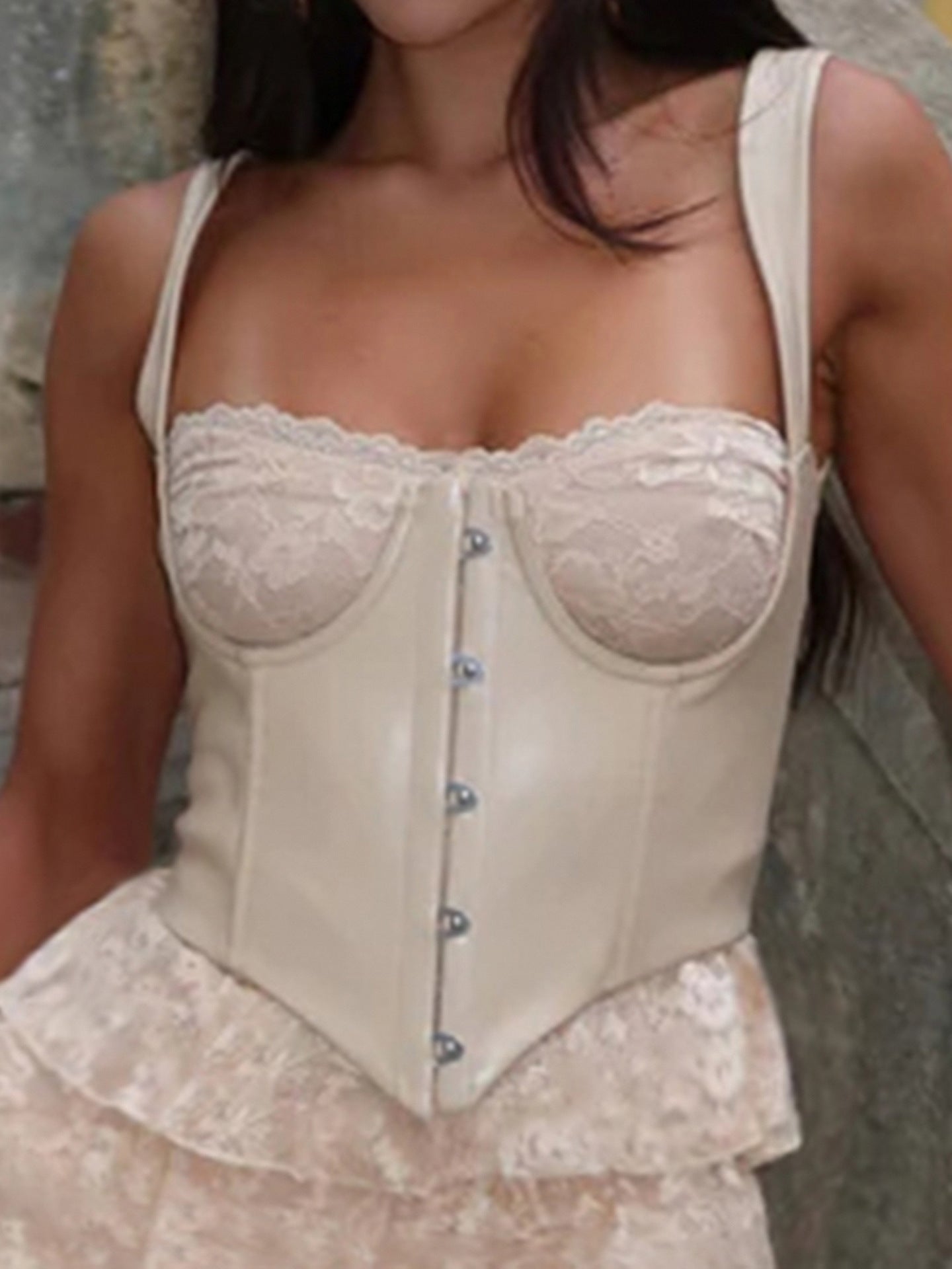 Khaki Corset