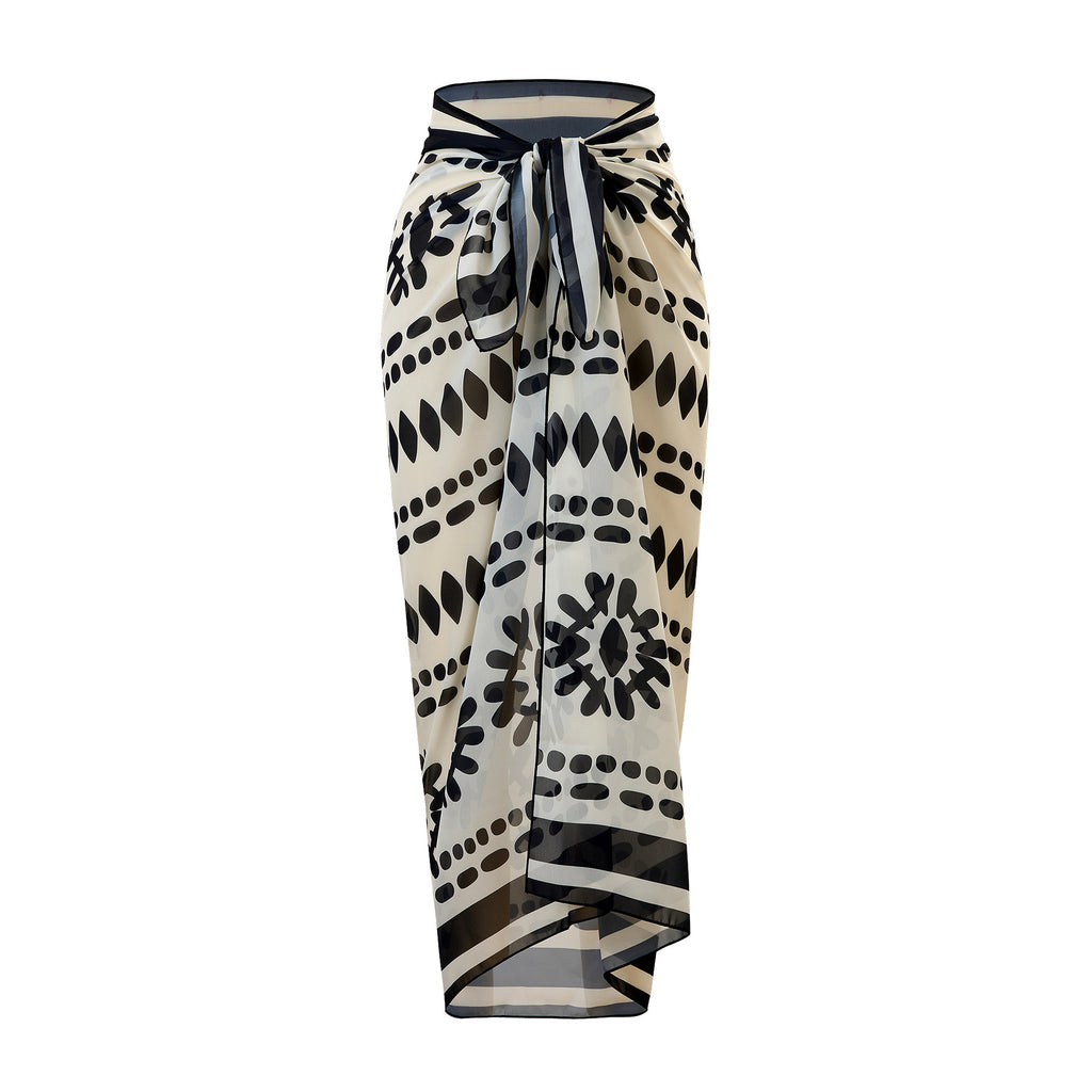 Split Three One-piece Swimwear