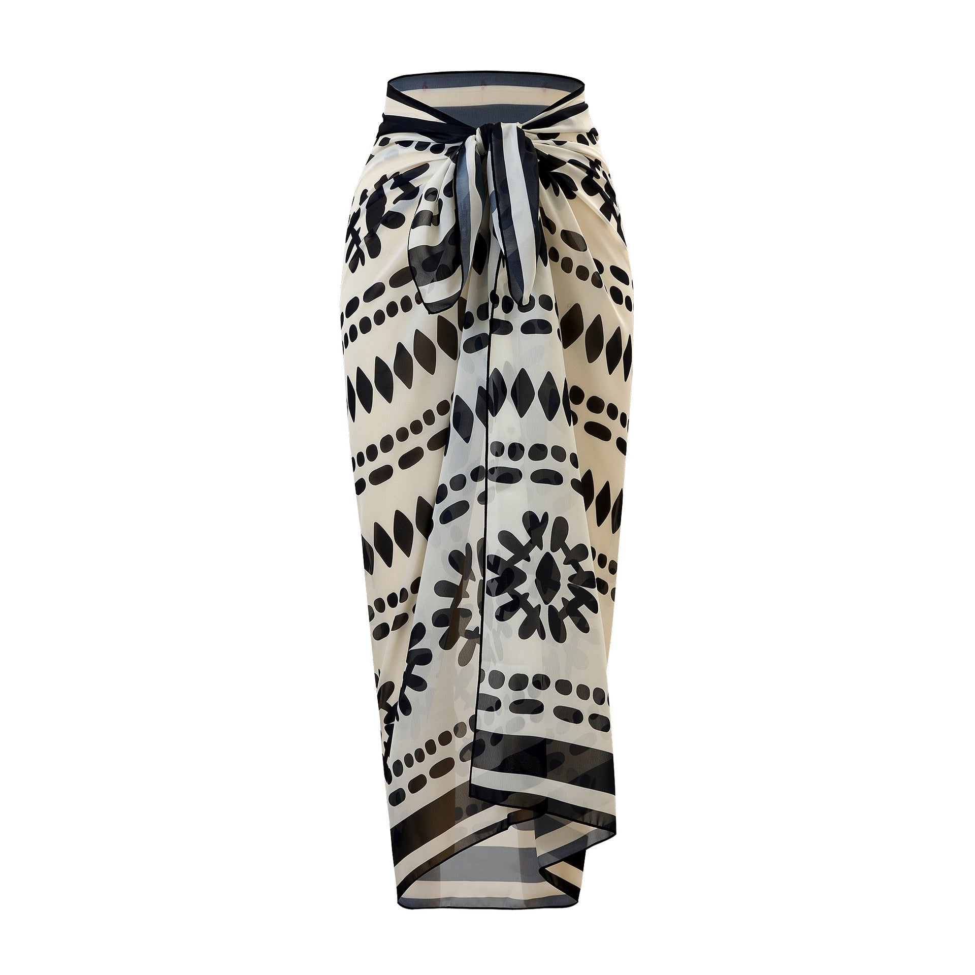 Split Three One-piece Swimwear