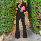 Women's Autumn Elegant Slim Casual Coordinated Two-Piece Set