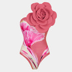 Skinny Slimming One-piece Swimwear