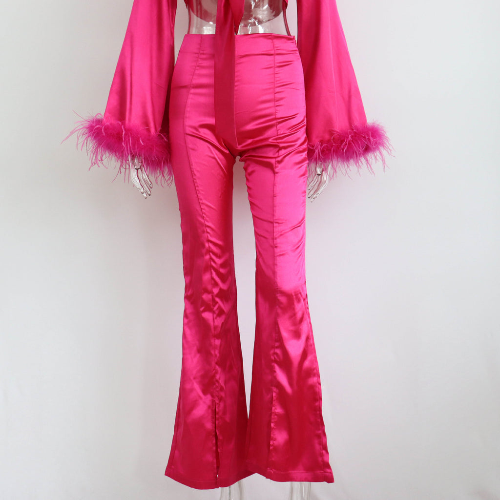 Rose Red Pants
