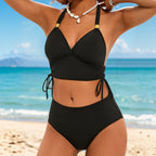 Solid Tankini Swimwear