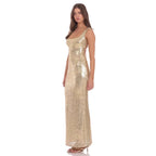 Women's Lace Backless Dress