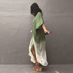 Gradient Color Cover Up Swimwear