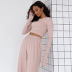 Women's Long-Sleeve Pajama Set