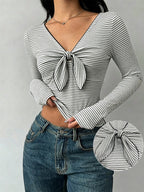 Black and white stripes