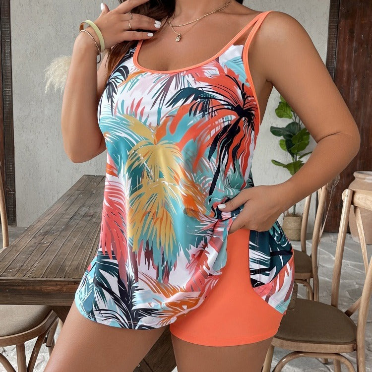 Plus Size One-piece Swimwear