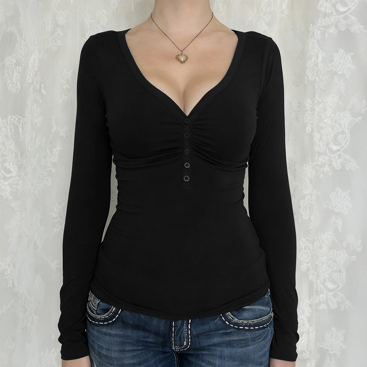 Women's Long Sleeved T-Shirt Vest