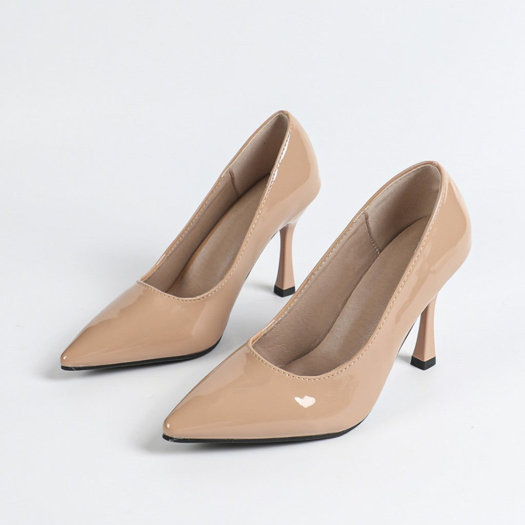 Women's 's Pointed Toe Shallow Mouth Super High Heel Pumps