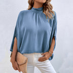 Women's Summer Women Clothing Solid Color Shirt Women