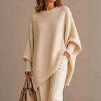 Women's Relaxed Crew-Neck Sweater
