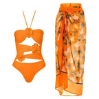 Lonkey Solid One-piece Swimwear