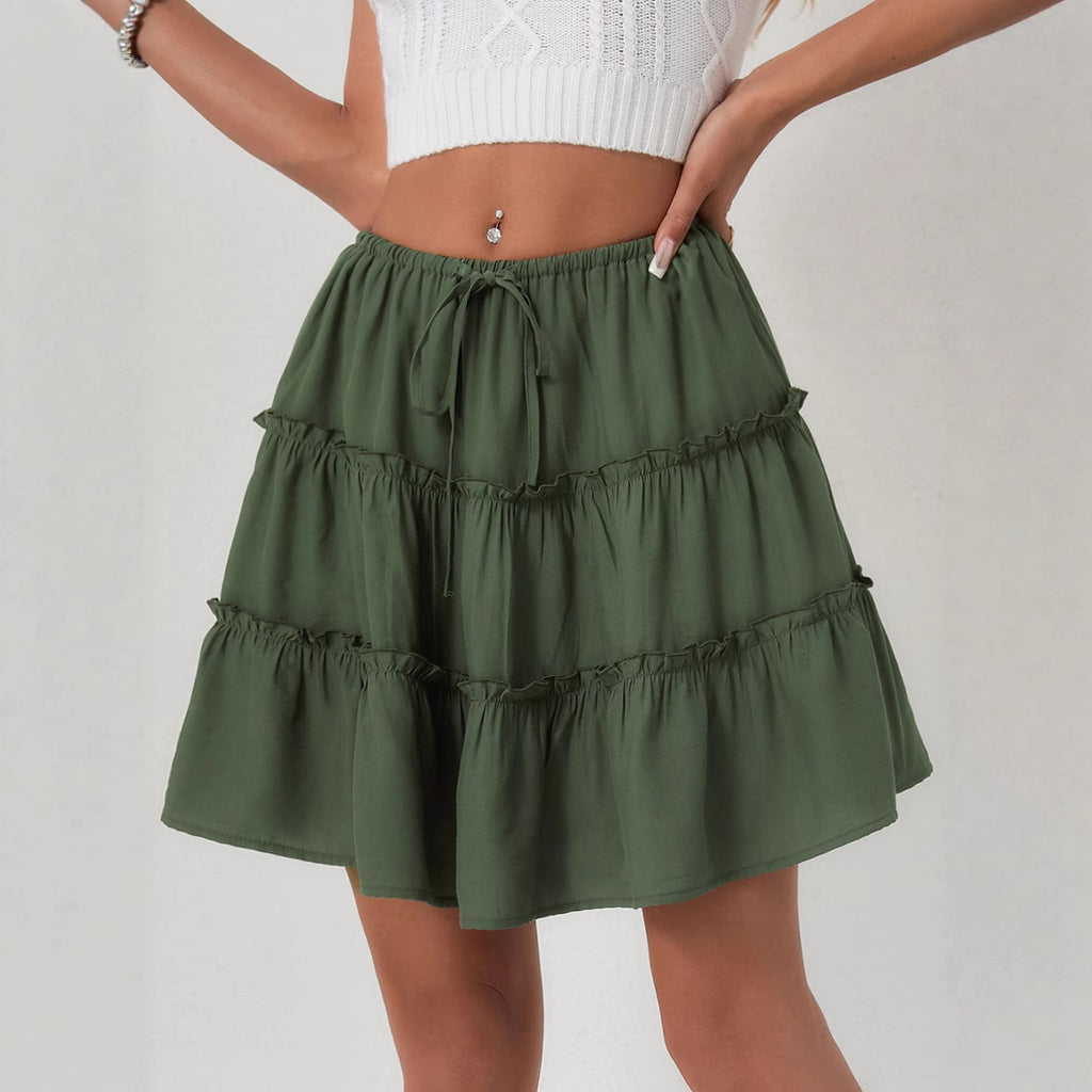 Lace Up Adjustable Short Anti Exposure Lining High Shorts