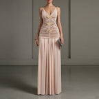 Women's Tube Top and Pleated Skirt Set