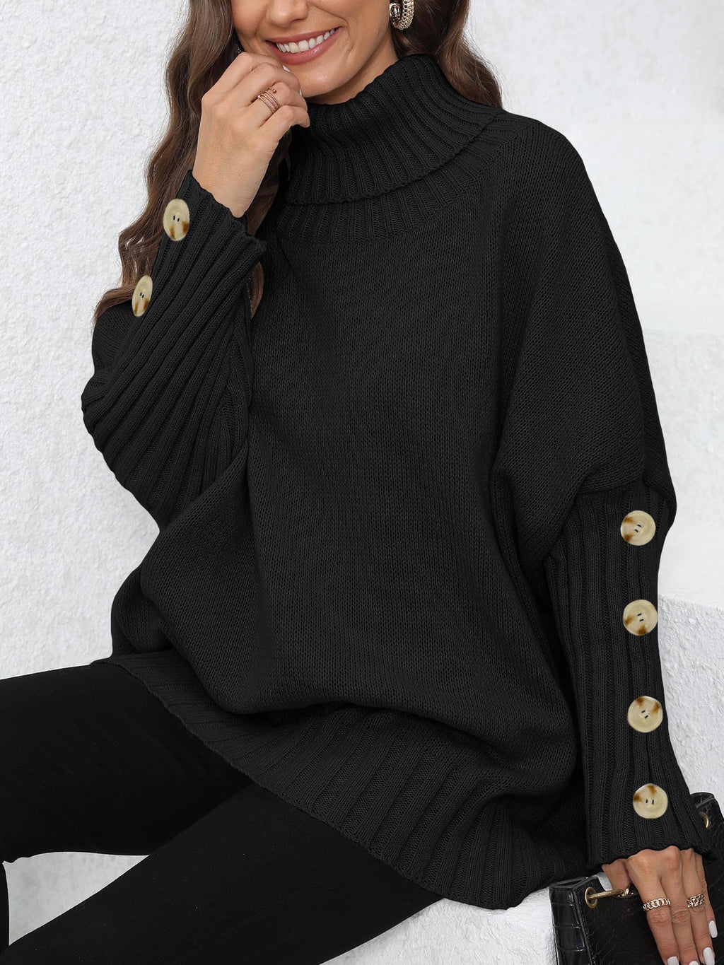 Black 8 Buttons