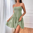 Off-Neck Camisole Dress