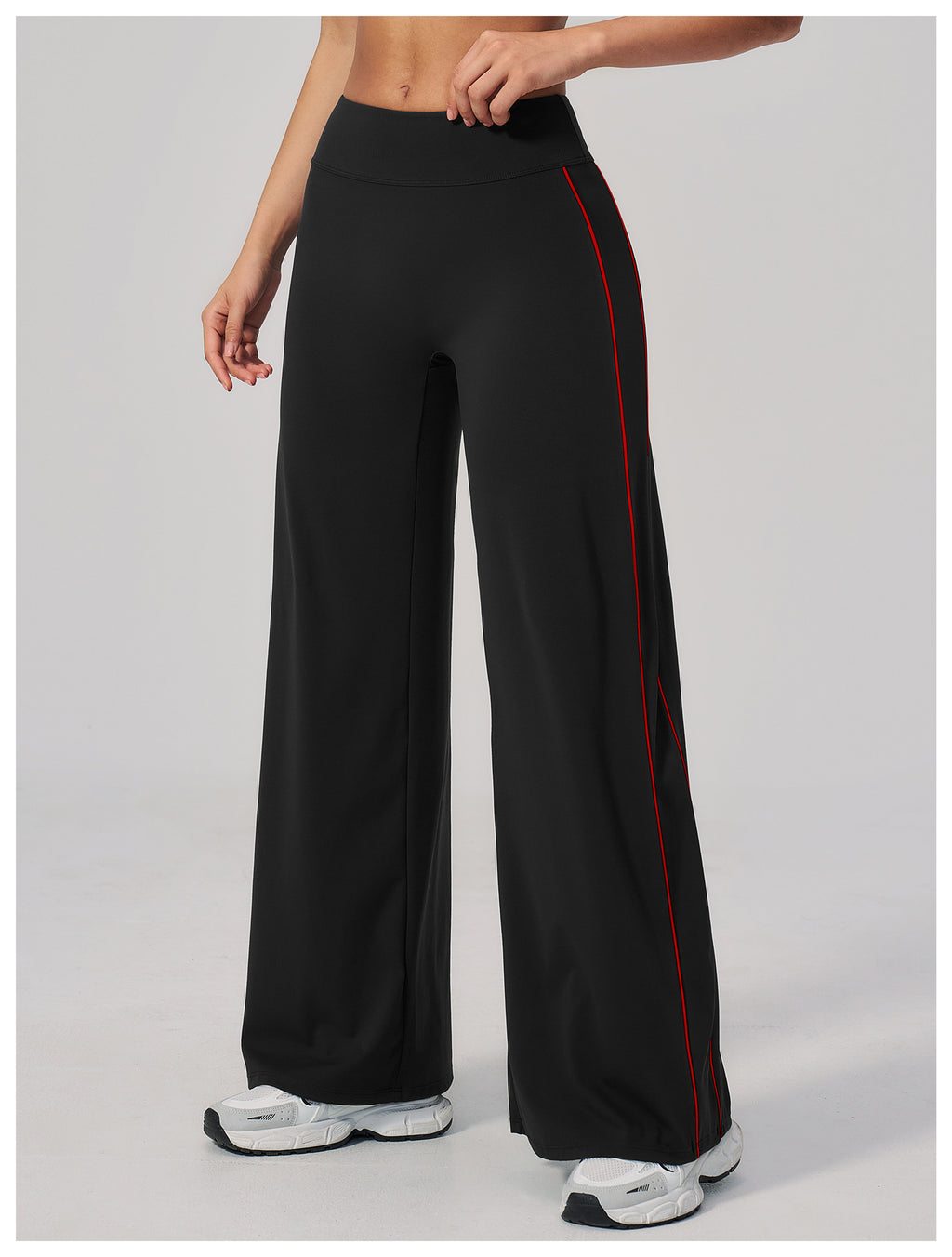 Black and red contrast