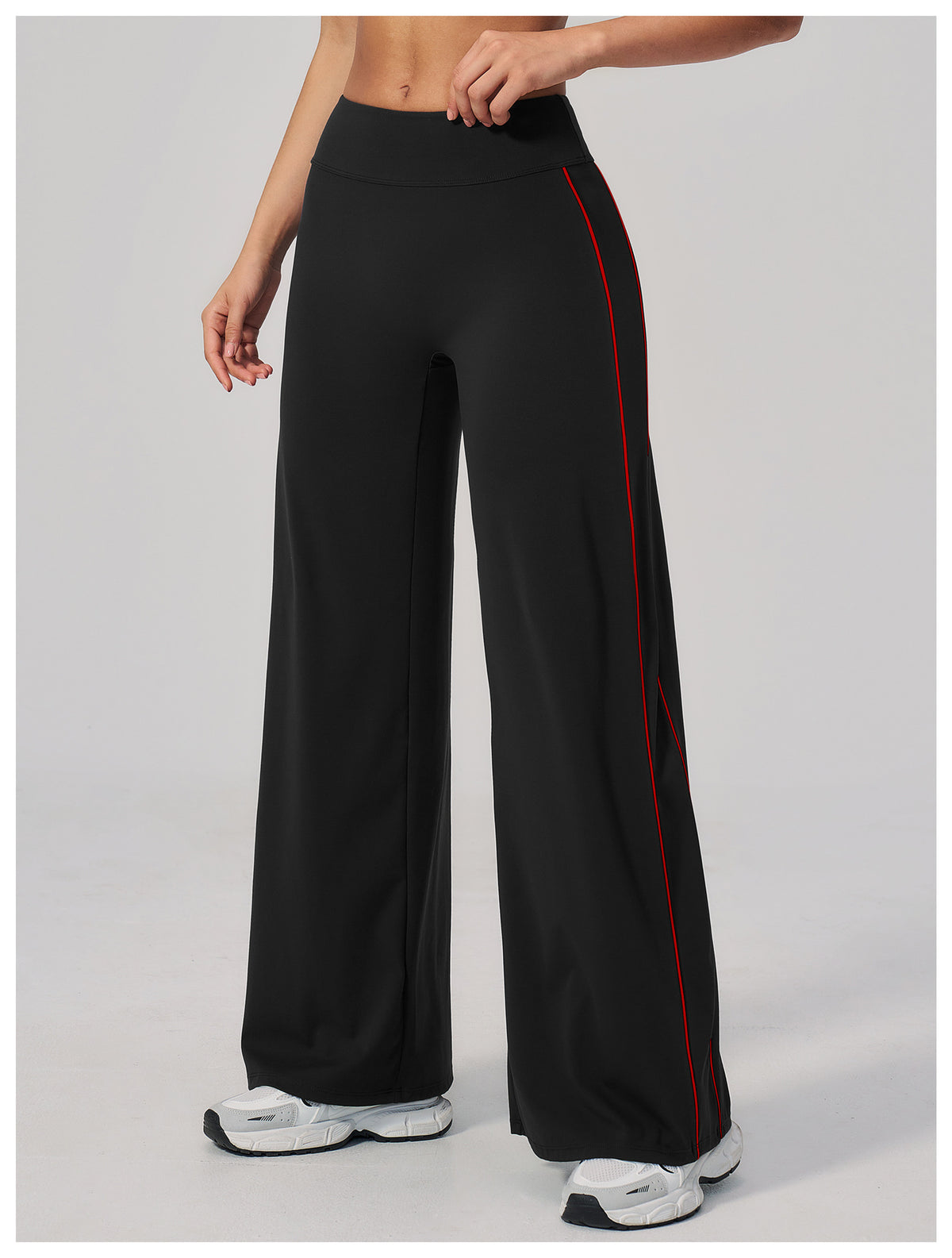 Black and red contrast