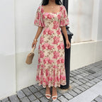 Women's Lace Backless Dress