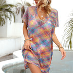 Blouse Rainbow Bikini Swimwear