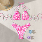 Solid Color Bikini Swimwear