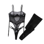 Hollowed Out Stockings Lingerie