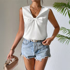 Women's V-Neck Sleeveless Office Tank Top