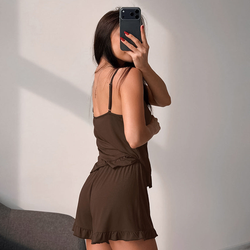 Knitted Modal Pajamas Lingerie