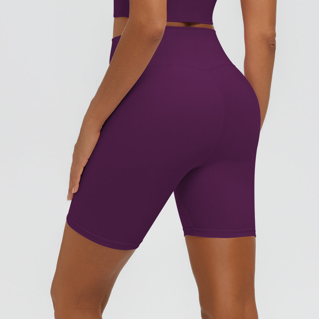 Nude Feel Yoga Pants Women High Waist Breathable Belly Contracting