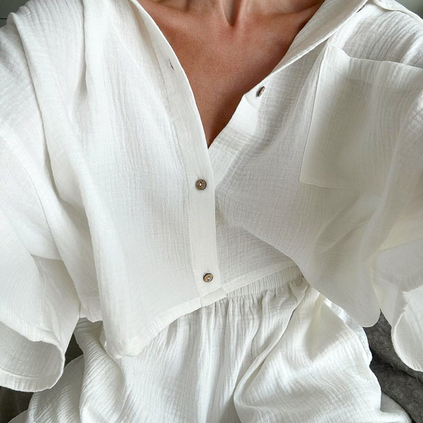Cardigan Three Pajamas Lingerie
