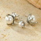 Pearl Dual-Wear Stud Earrings
