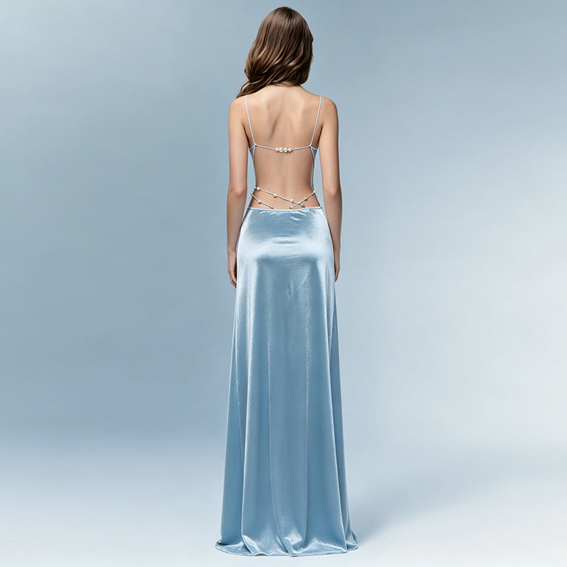 Women's Backless Cami Dress