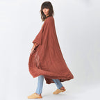 Rust Red Cover Up Swimwear