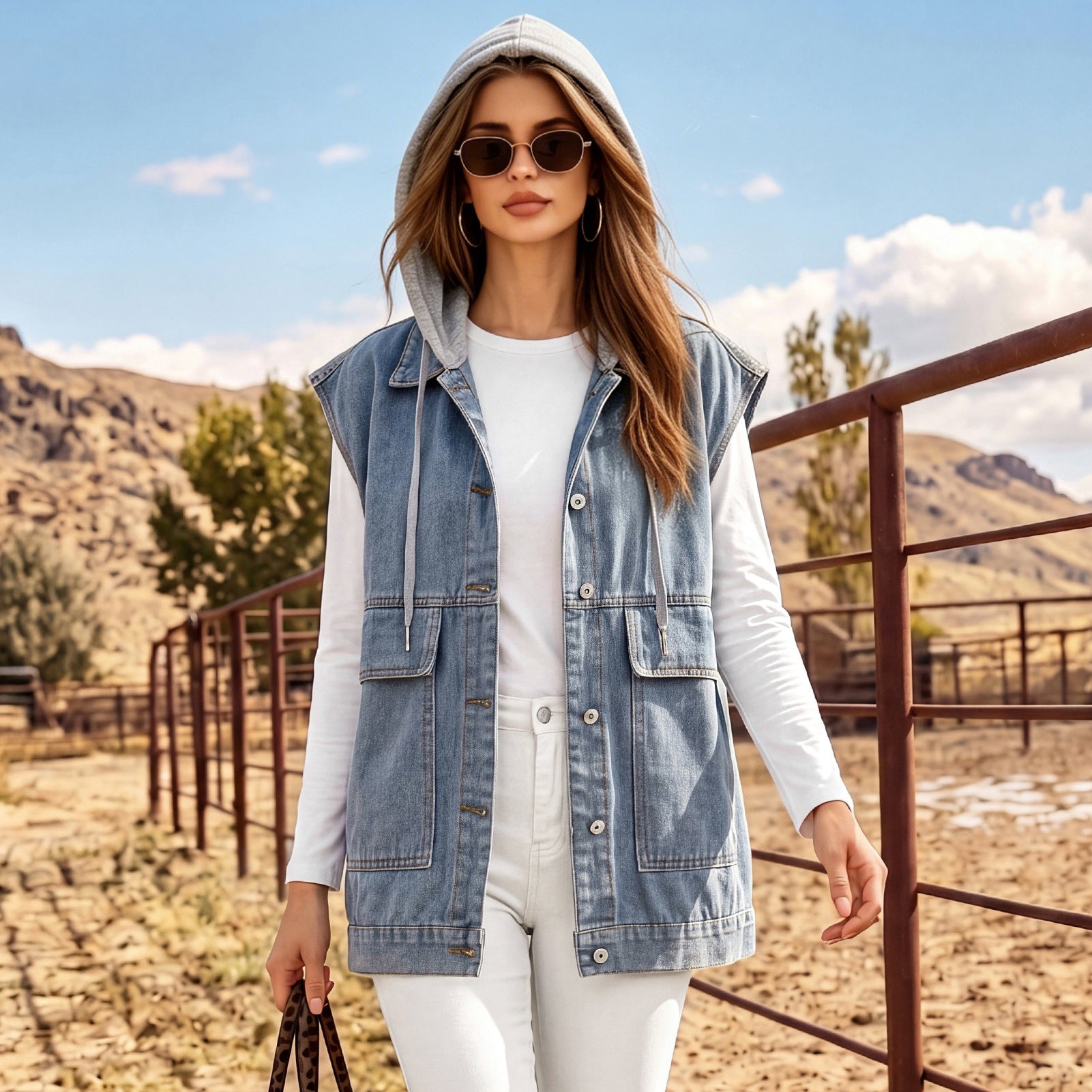 Women's Denim Casual Dress