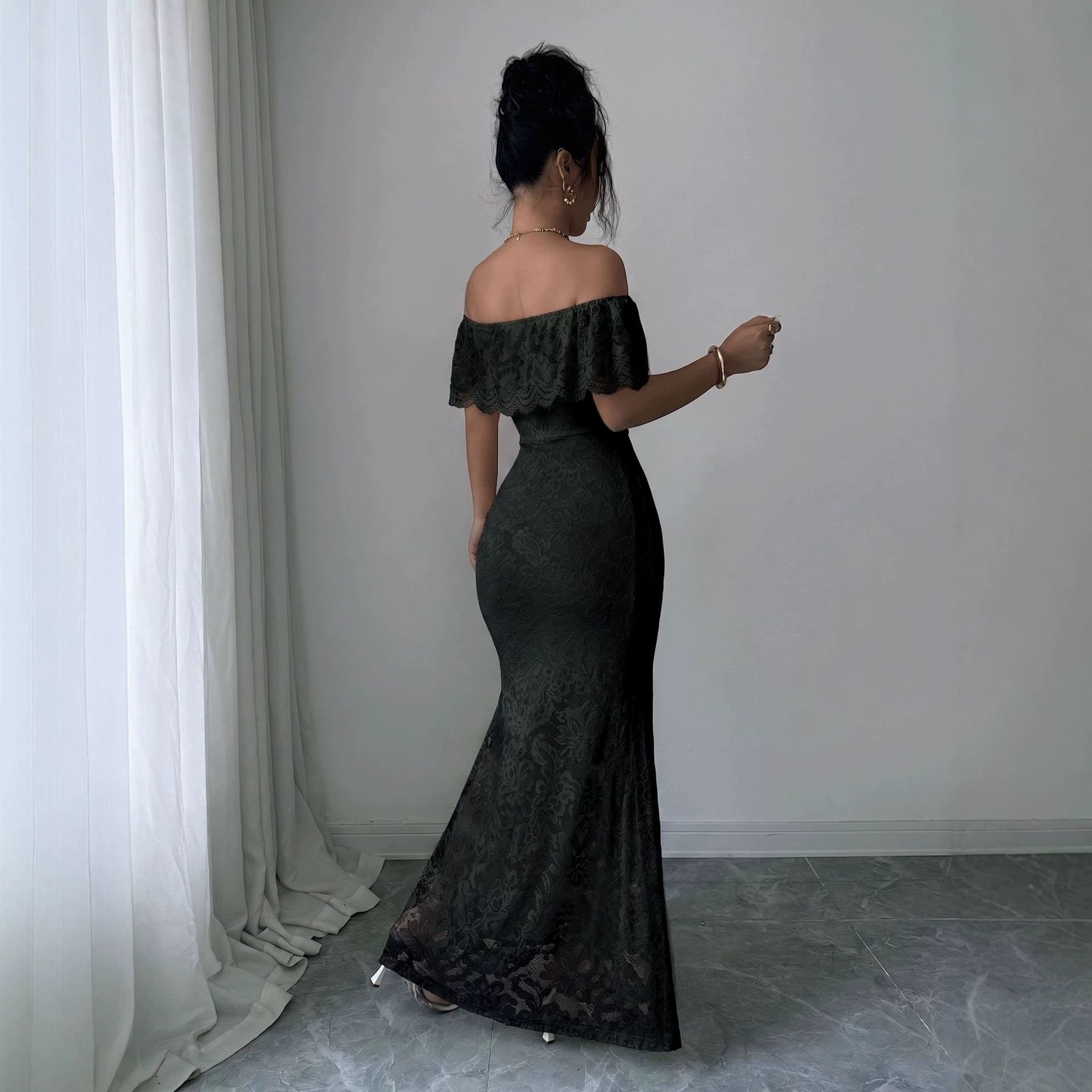 Women's Lace Maxi Dress