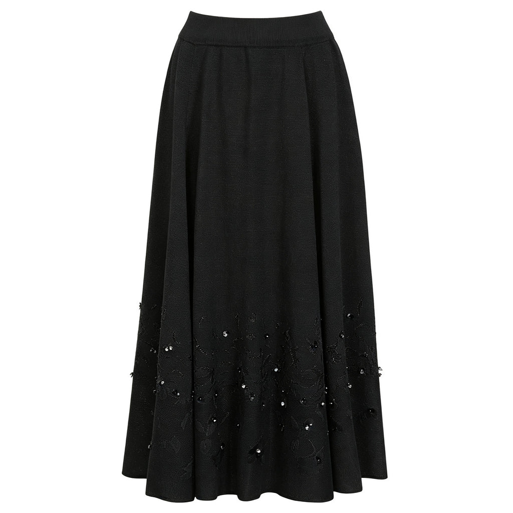 Black overskirt