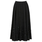 Black overskirt