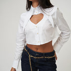 Women's Ruffle Top & Shorts Set
